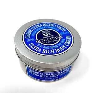 L’Occitane Shea Butter Ultra Rich Body Cream 6.9oz NWT
